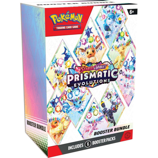 Pokémon Scarlet & Violet Prismatic Evolutions Booster Bundle