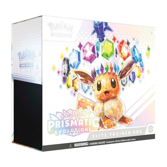 Pokémon Scarlet & Violet Prismatic Evolutions Elite Trainer Box
